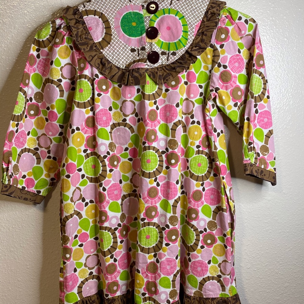 Jelly the Pug dress with pockets